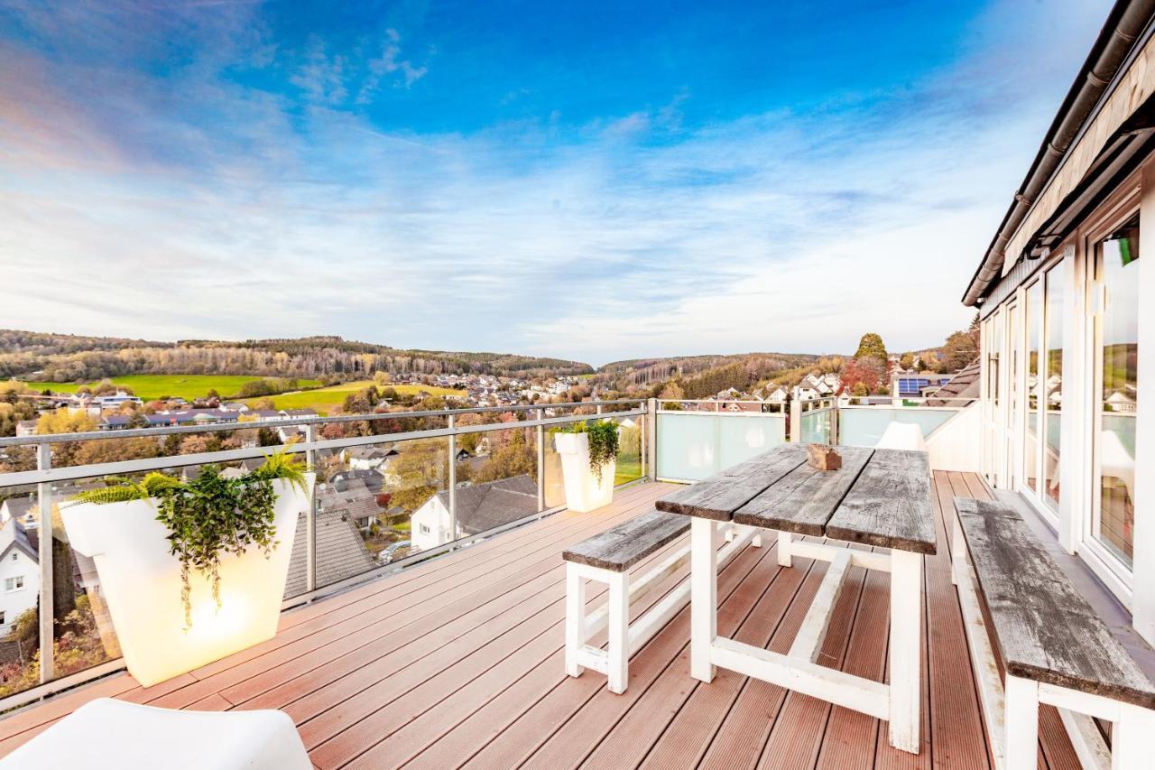 Architektenwohnungen Mit Panoramablick Bei Koeln Lindlar Exterior photo