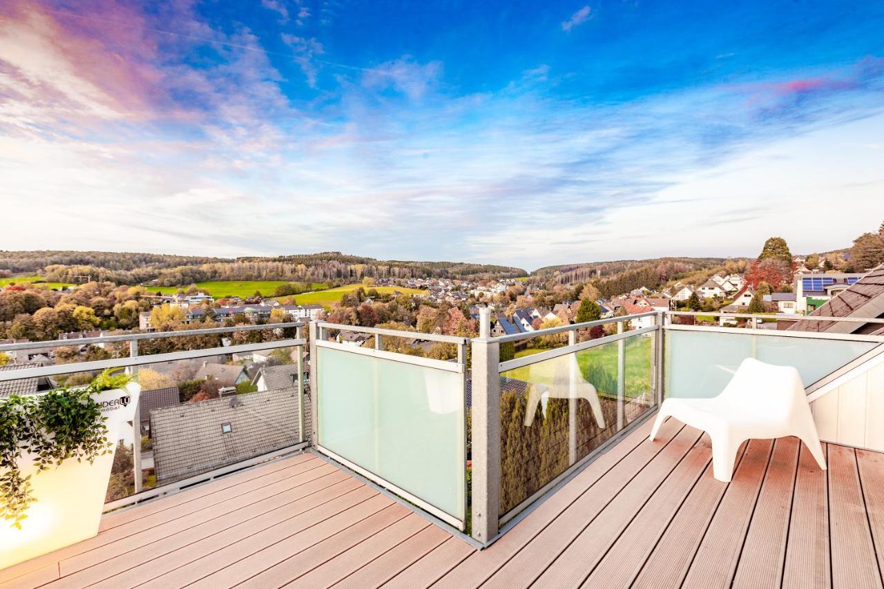 Architektenwohnungen Mit Panoramablick Bei Koeln Lindlar Exterior photo
